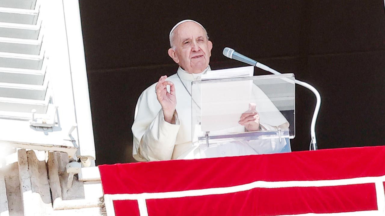 Papież Franciszek (fot. PAP/EPA/GIUSEPPE LAMI)