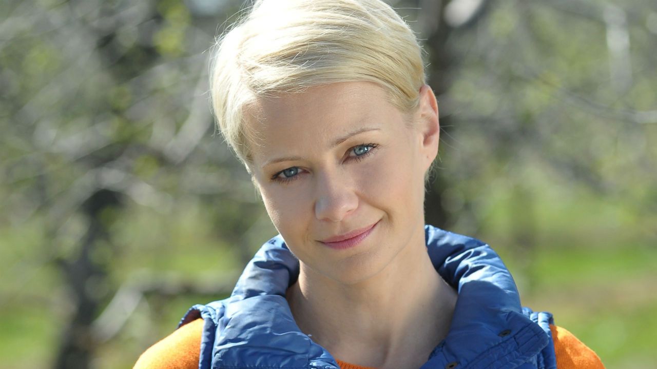Małgorzata Kożuchowska to serialowa Hanka, pierwsza żona Marka (fot. TVP)