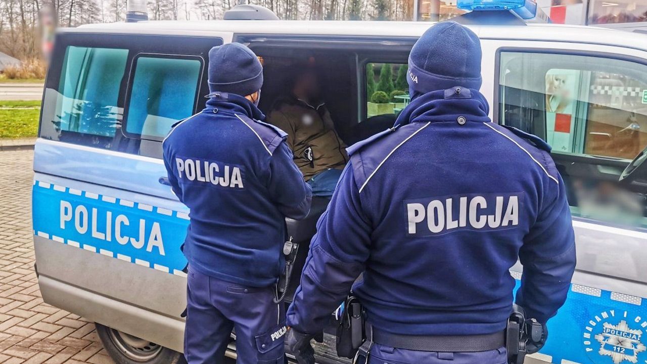 Do zatrzymania doszło w miejscowości Wólka Wygonowska (fot. Policja) Do zatrzymania doszło w miejscowości Wólka Wygonowska (fot. Policja)