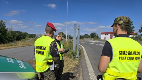 Польскія памежнікі. Здымак мае ілюстрацыйны характар. Фота: strazgraniczna.pl