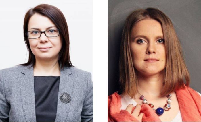 Заснавальніцы «Імагуру» Таццяна Марыніч і Настасся Хамянкова. (Фота: imaguru.co)