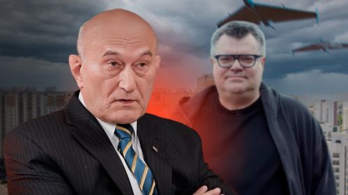 Зянон Пазняк і Віктар Бабарыка. Калаж: Белсат