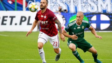 Piotr Celeban w Śląsku Wrocław, podobnie jak Paweł Brożek w Wiśle Kraków – to grające symbole klubów (fot. PAP)