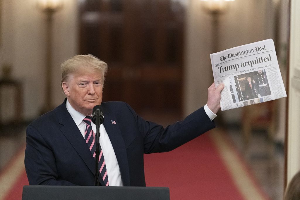 Доналд Трамп. (Фота: Shealah Craighead / Official White House Photo / Wikimedia)