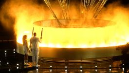 Znicz olimpijski ulokowano w wyjątkowym miejscu (fot. Getty Images)