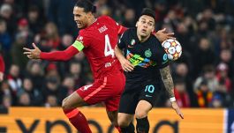 Inter wygrał na Anfield, ale to Liverpool gra dalej w Lidze Mistrzów (fot. Getty)