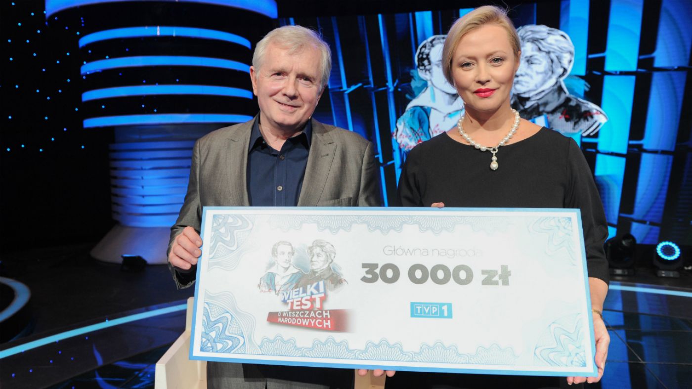 Agnieszka Wagner i Cezary Morawski wygrali „Wielki Test o Wieszczach Narodowych”