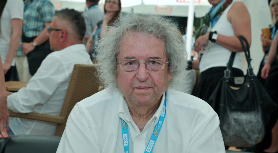 Tadeusz Woźniak, autor i wykonawca niezapomnianego „Zegarmistrza światła” (fot. Ireneusz Sobieszczuk/TVP)
