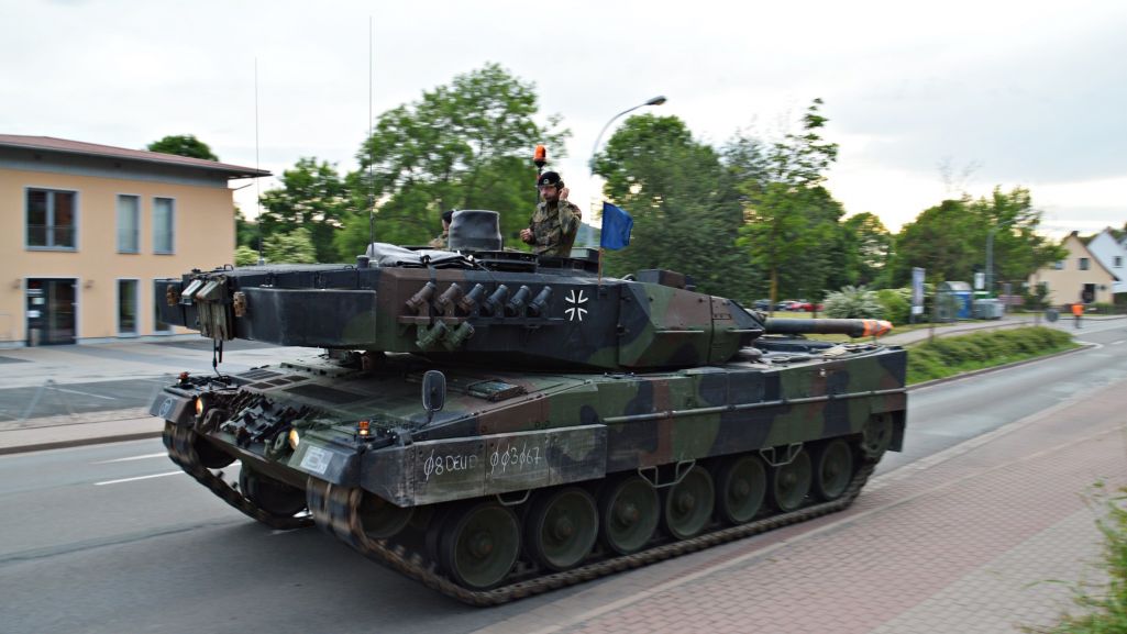 Танк «Leopard 2A6». Зондэрсгаўзэн, Нямеччына. 8 чэрвеня 2017 года. (Фота: Tobias Nordhausen / Flickr, CC BY-NC-SA 2.0)