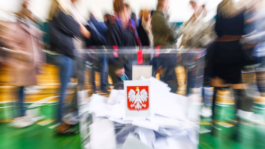 Cisza wyborcza rozpoczęła się 24 godziny przed dniem głosowania (fot. Beata Zawrzel/NurPhoto/Getty)