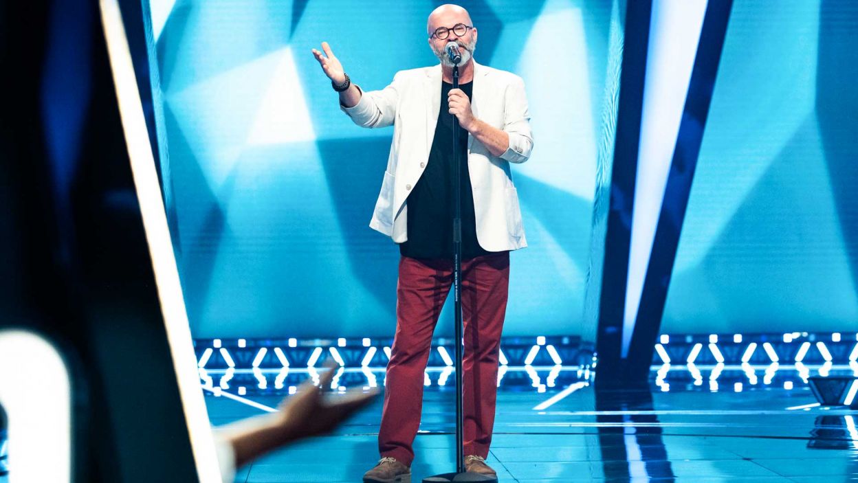 Robert Ziętara zaprezentował swoje umiejętności w nastrojowym utworze „I Don’t Want to Talk About It” zespołu Crazy Horse. Fot. Natasza Młudzik/ TVP