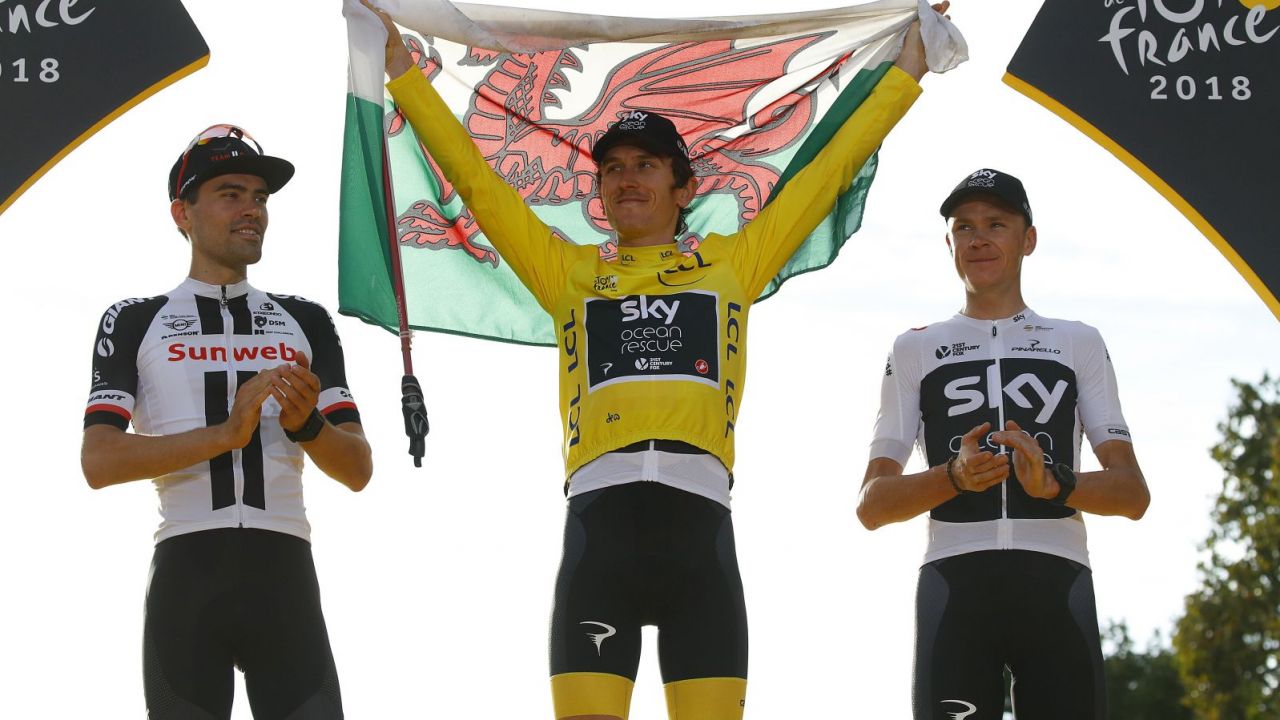 Tour de France: Geraint Thomas przypieczętował zwycięstwo | TVP SPORT