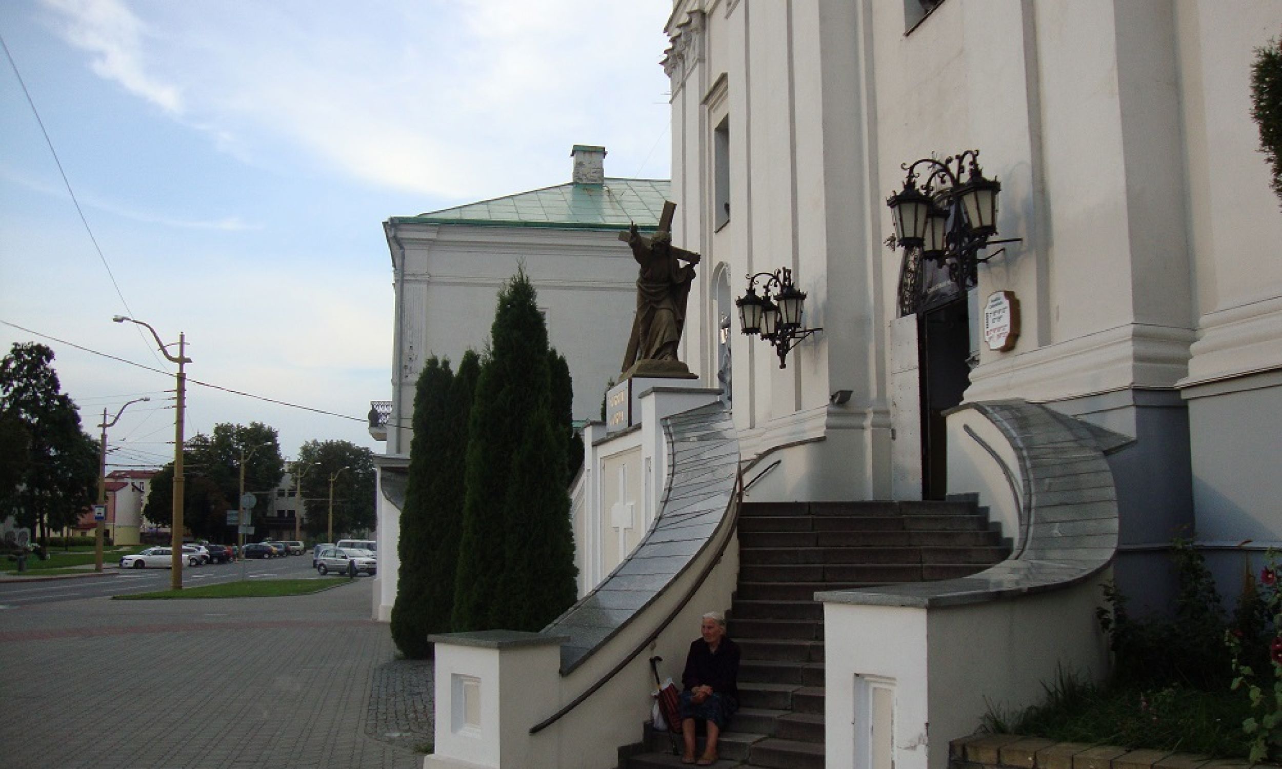 Bazylika katedralna św. Franciszka Ksawerego w Grodnie – pierwotnie kościół jezuitów, od 1782 kościół farny, od 1991 katedra diecezji grodzieńskiej. Fot. Beata Zubowicz