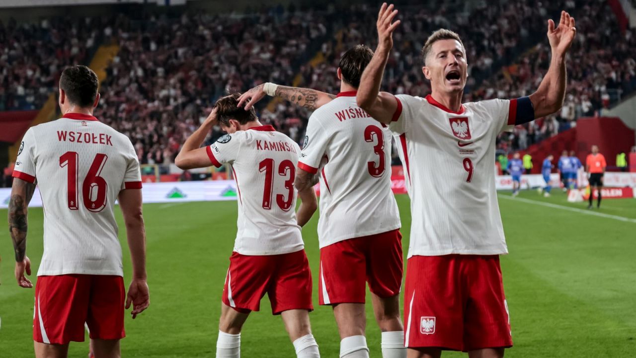 Piłkarze reprezentacji Polski (fot. Getty Images)