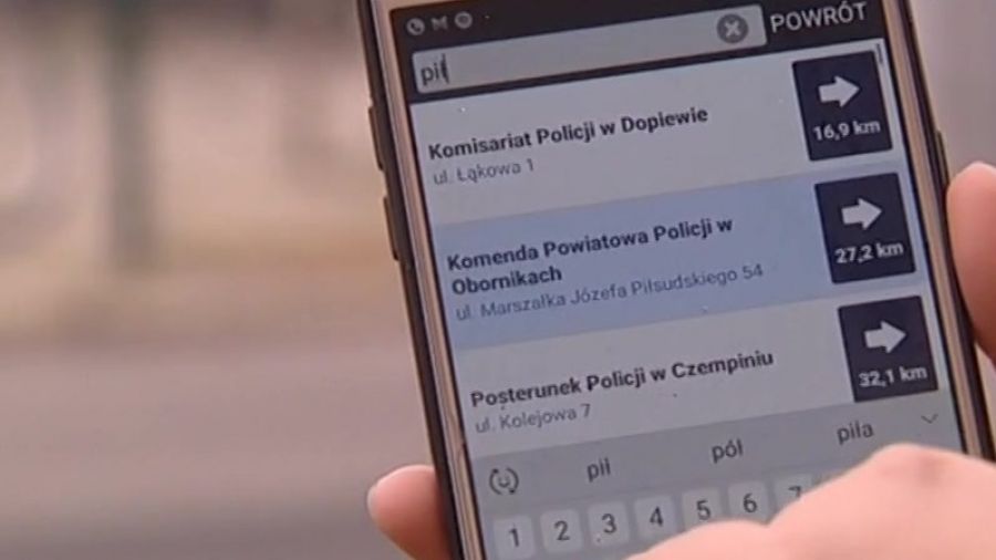 Dzielnicowy w smartfonie. "Moja Komenda" pomaga znaleźć posterunki policji