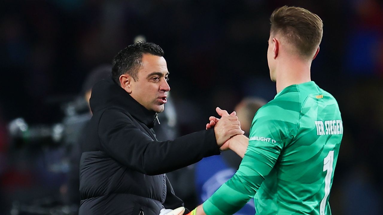Xavi Hernandez i Marc-Andre