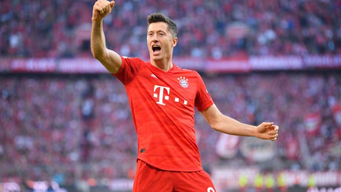 Przed Meczem Bayern Eintracht Robert Lewandowski Rozegra 300