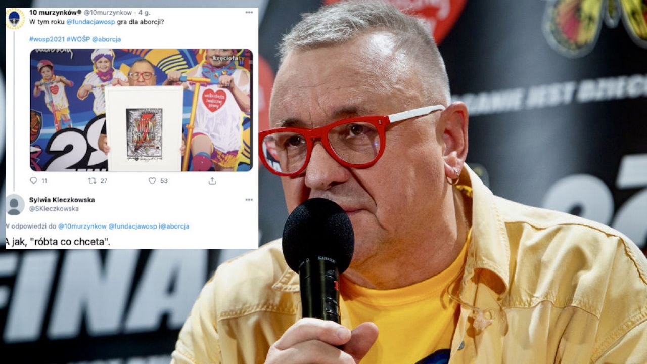 Jerzy Owsiak już wcześniej promował proaborcyjne demonstracje (fot. M.Wlodarczyk/NurPhoto/Getty Images, tt/@10murzynkow) Jerzy Owsiak już wcześniej promował proaborcyjne demonstracje (fot. M.Wlodarczyk/NurPhoto/Getty Images, tt/@10murzynkow)
