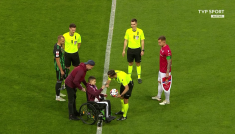13-letni Jacek spełnił marzenie na stadionie "Białej Gwiazdy" (fot. TVP Sport)