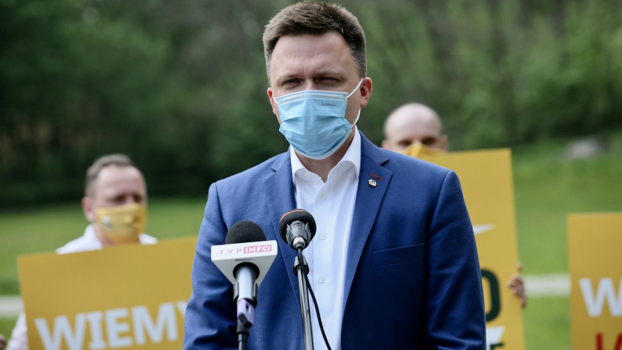 Jak Hołownia zareagował na Polski Ład? (fot. PAP/Lech Muszyński) Jak Hołownia zareagował na Polski Ład? (fot. PAP/Lech Muszyński)