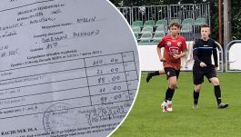 Delegacja sędziowska wypisana na 65-letniego Bogusława Krawczyka. Na zdjęciu jego syn Marcin.