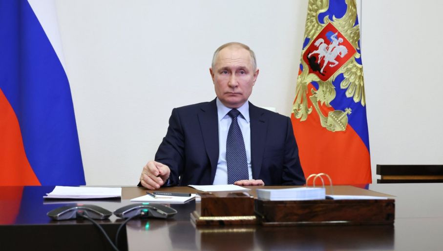 Władimir Putin odpowiada za zbrodnie wojenne Rosjan na Ukrainie (fot. PAP/EPA/MIKHAEL KLIMENTYEV / SPUTNIK / KREMLIN POOL)