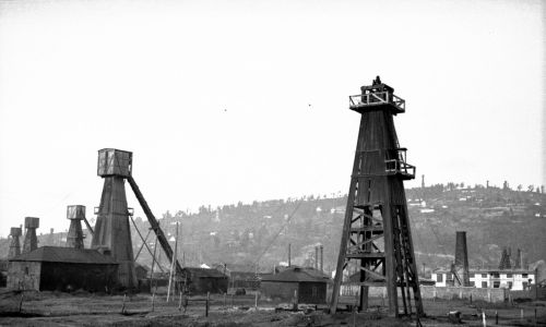 Нафтова шахта в Бориславі. Фото: NAC/ IKC 