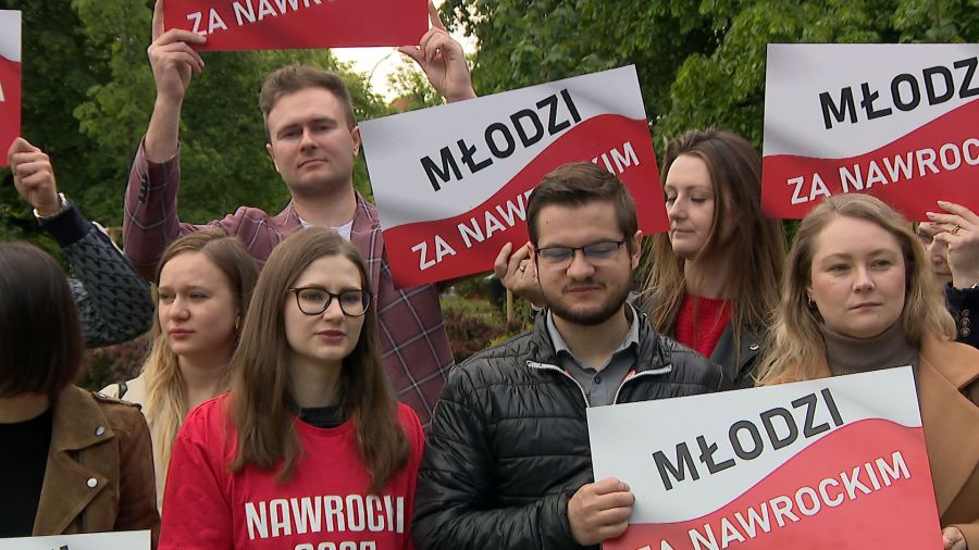 "Młodzi za Nawrockim" kampania prezydencka w Rzeszowie