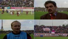 20 czerwca 1993, mecz ŁKS - Olimpia Poznań 7:1 (fot. TVP)