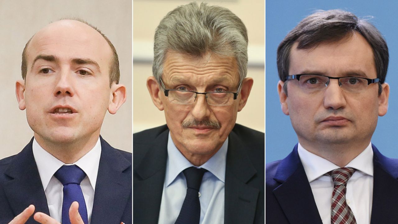 Borys Budka, Stanisław Piotrowicz i Zbigniew Ziobro skomentują bieżące wydarzenia (fot. PAP/Paweł Supernak/Rafał Guz/Radek Pietruszka) Borys Budka, Stanisław Piotrowicz i Zbigniew Ziobro skomentują bieżące wydarzenia (fot. PAP/Paweł Supernak/Rafał Guz/Radek Pietruszka)