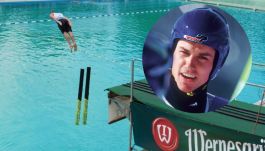 Klingenthal znów zorganizowało MŚ w skokach narciarskich. Ale takich do wody (fot. mat. organizatora, Getty)