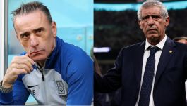 Paulo Bento i Fernando Santos (fot. Getty)