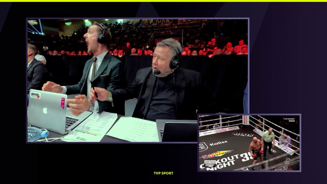 Piotr Jagiełło, Janusz Pindera (fot. TVP SPORT)