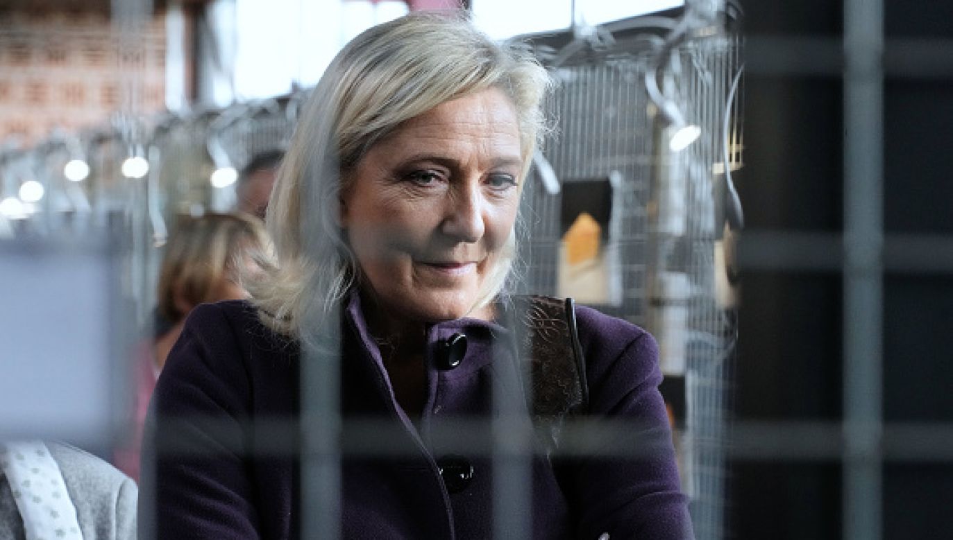 Marine Le Pen (fot. Getty Images)