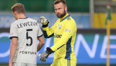 Igor Lewczuk, Artur Boruc (fot. PAP)