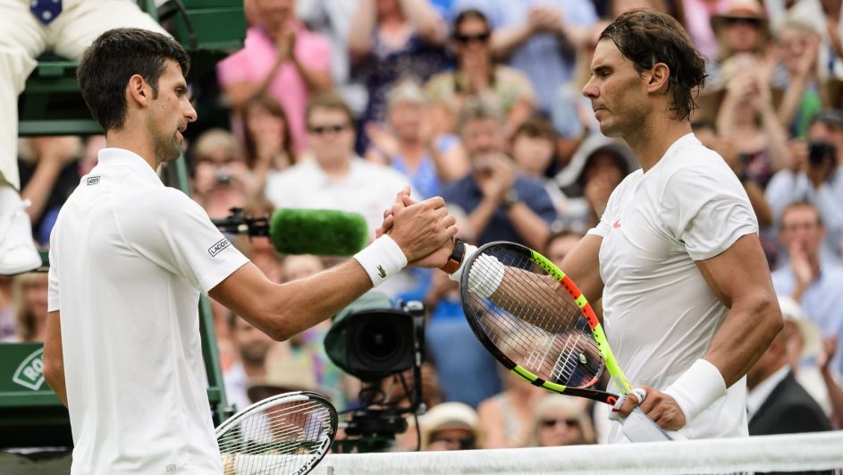 Novak Djoković i RafaelNadal po półfinale Wimbledonu (fot. Getty) Novak Djoković i RafaelNadal po półfinale Wimbledonu (fot. Getty)