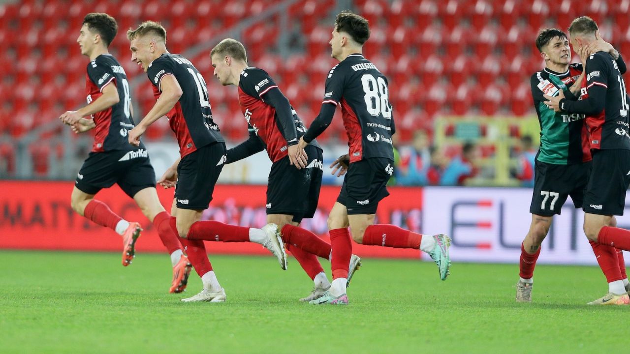 Piłkarze GKS Tychy (fot. PAP)