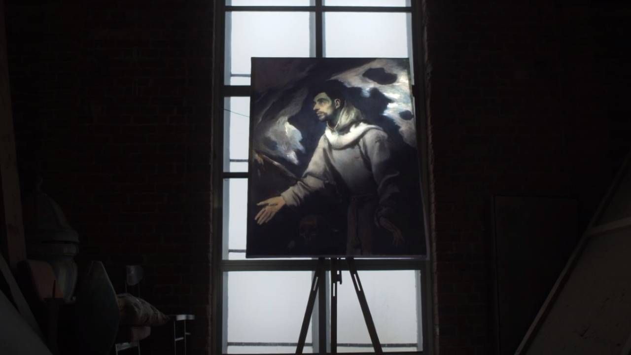 Film „Polski El Greco” pokaże TVP1 31 marca (fot. MKiDN) (fot. kadr z filmu „Polski El Greco”/Instytut Pileckiego)