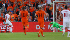 Gol Piotra Zielińskiego (fot. Getty)