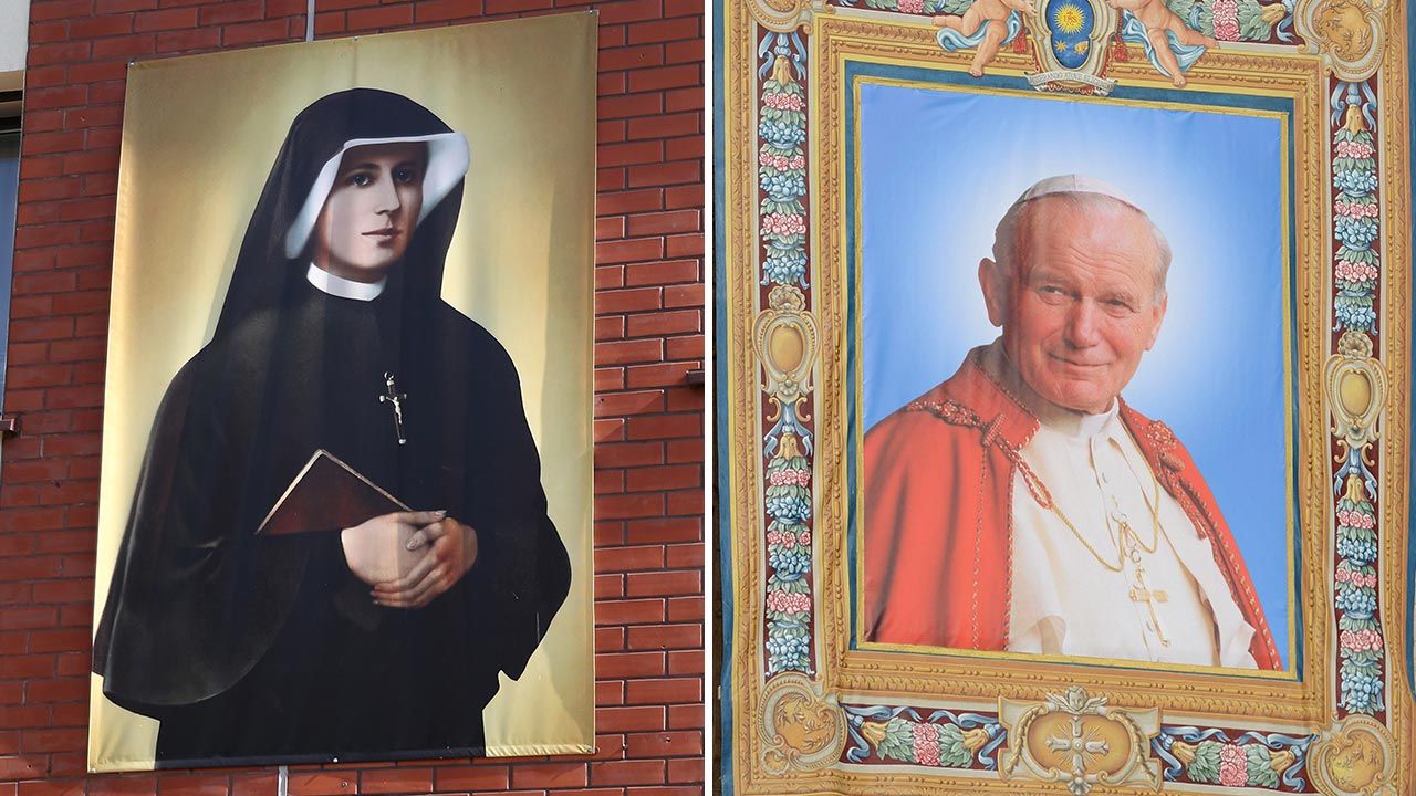 Przesłanie św. Faustyny i św. Jana Pawła II jest wciąż aktualne – napisał Andrzej Duda (fot. PAP/Łukasz Gągulski, Radek Pietruszka) Przesłanie św. Faustyny i św. Jana Pawła II jest wciąż aktualne – napisał Andrzej Duda (fot. PAP/Łukasz Gągulski, Radek Pietruszka)
