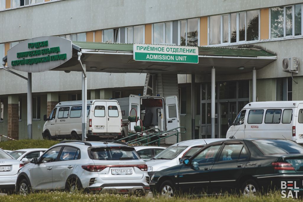 Скорая медицинская помощь, 103, неотложная помощь, медпомощь, Минск, Беларусь (Фота: Белсат)