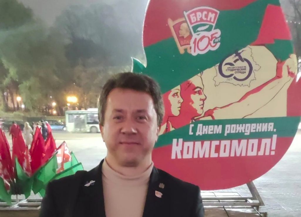 кіраўнік гомельскага «Кінатэатру імя Калініна» Аляксандр Балсуноўскі. (Фота: flagshtok.info)