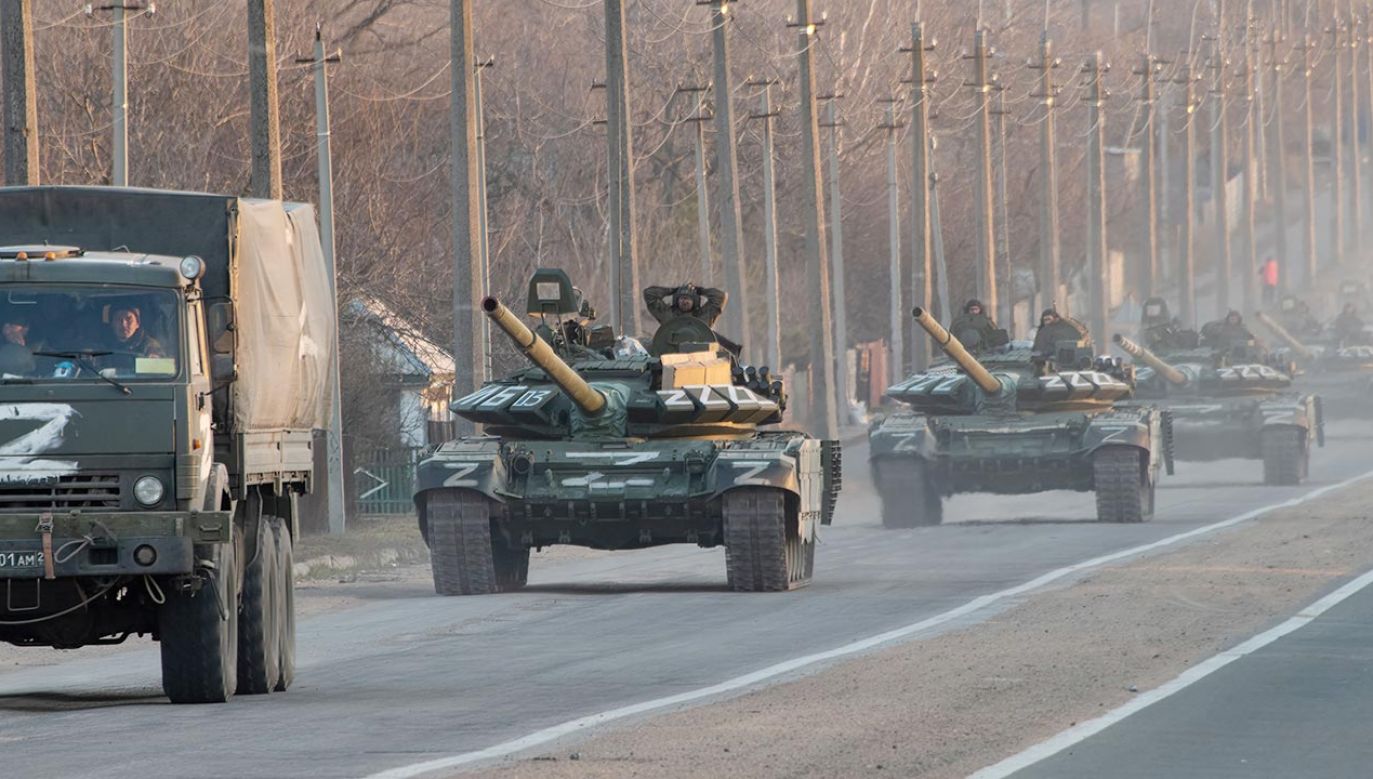 Rosyjska armia podczas wojny na Ukrainie (fot. Maximilian Clarke/SOPA Images/LightRocket via Getty Images)