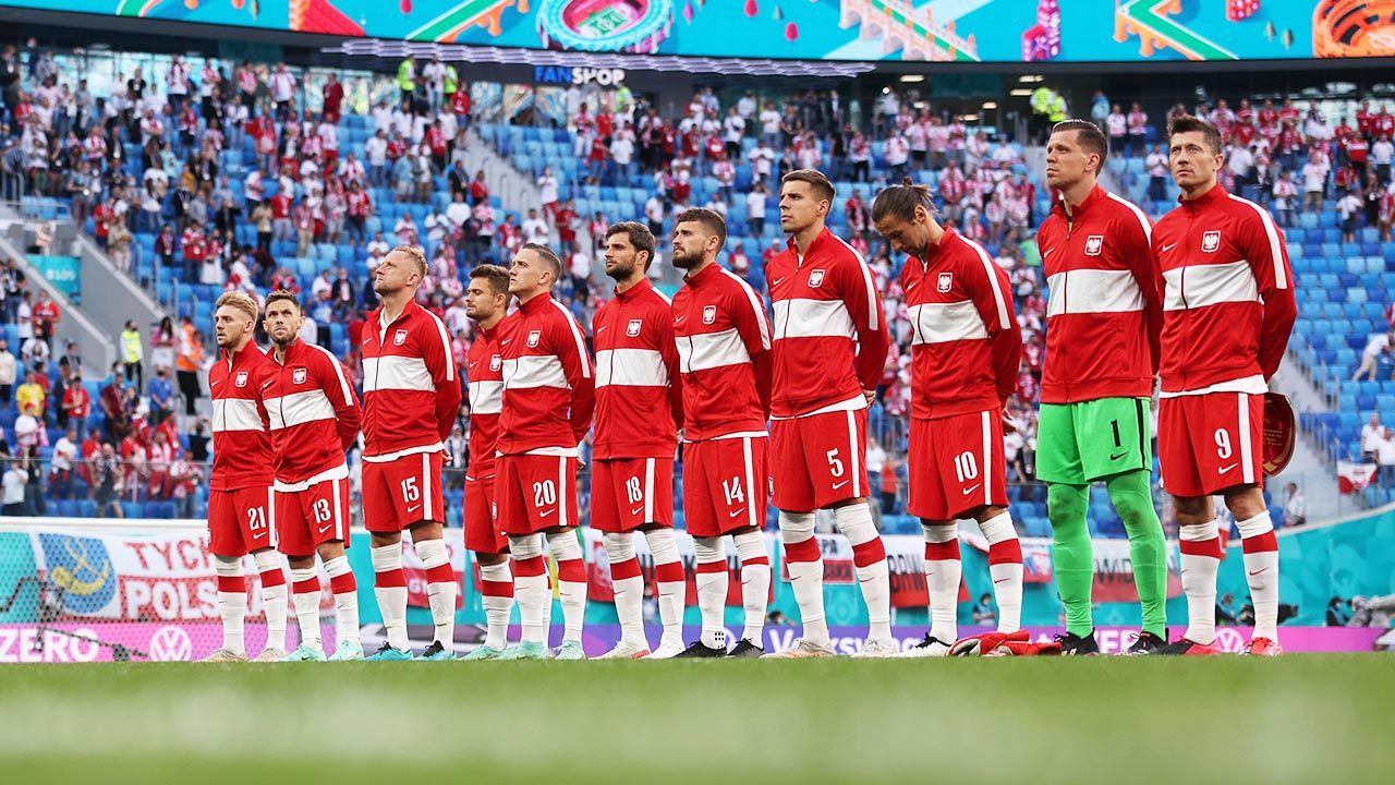 EURO 2020 (2021). Mecz Polska - Hiszpania. Premier Mateusz ...