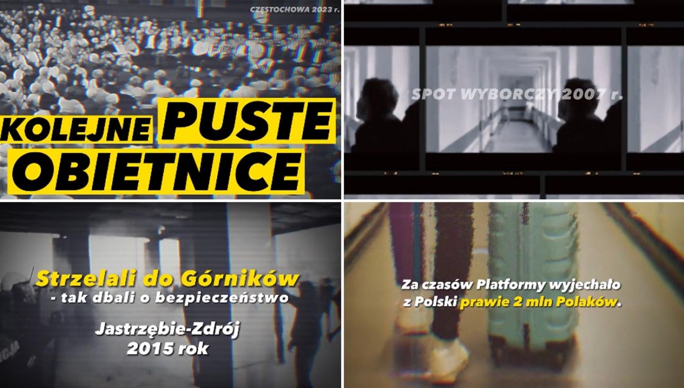 Solidarna Polska opublikowała spot (fot. Twitter/Solidarna Polska)