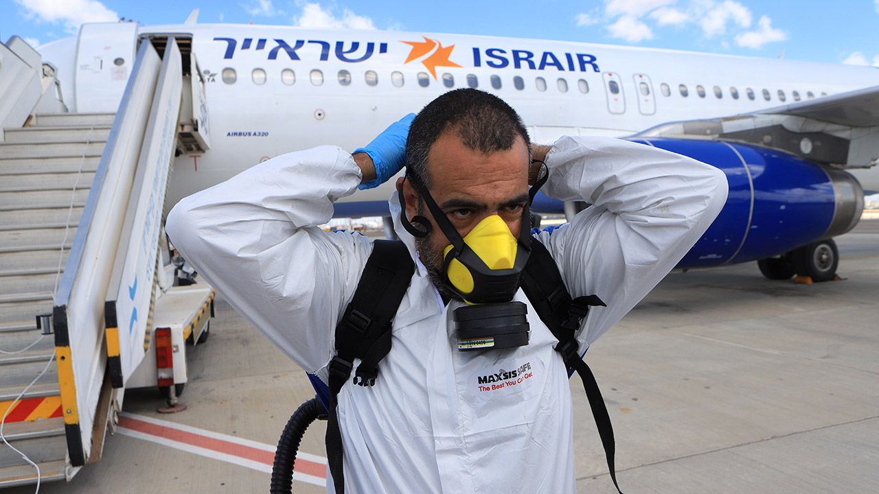 W związku z pandemią COVID-19 Izrael ograniczył możliwości przemieszczania się po kraju (fot. David Silverman/Getty Images)