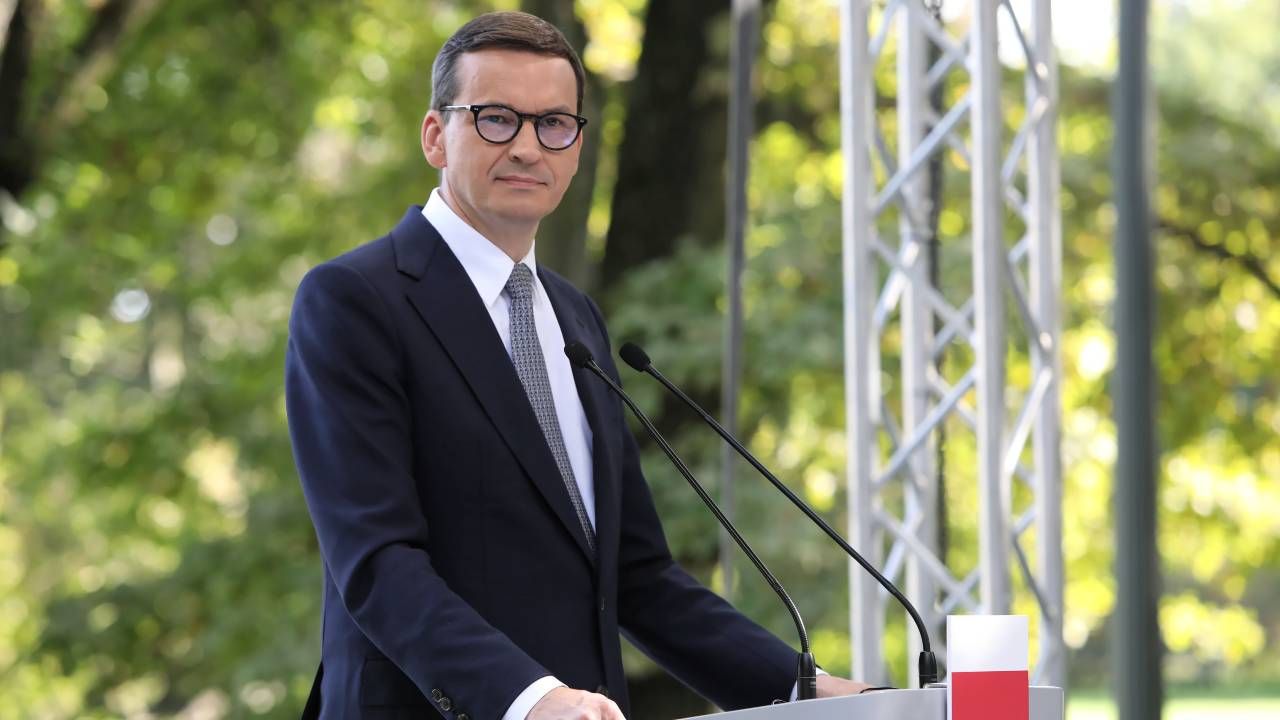 Premier Mateusz Morawiecki (fot. PAP/Wojciech Olkuśnik) Premier Mateusz Morawiecki (fot. PAP/Wojciech Olkuśnik)
