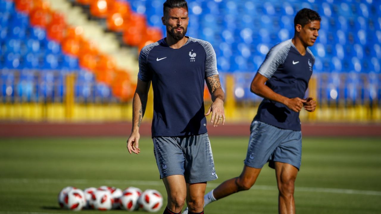 Trening reprezentacji Francji (fot. Getty Images)