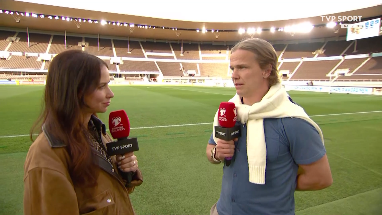 Maja Strzelczyk i Petteri Forsell (fot. TVP)