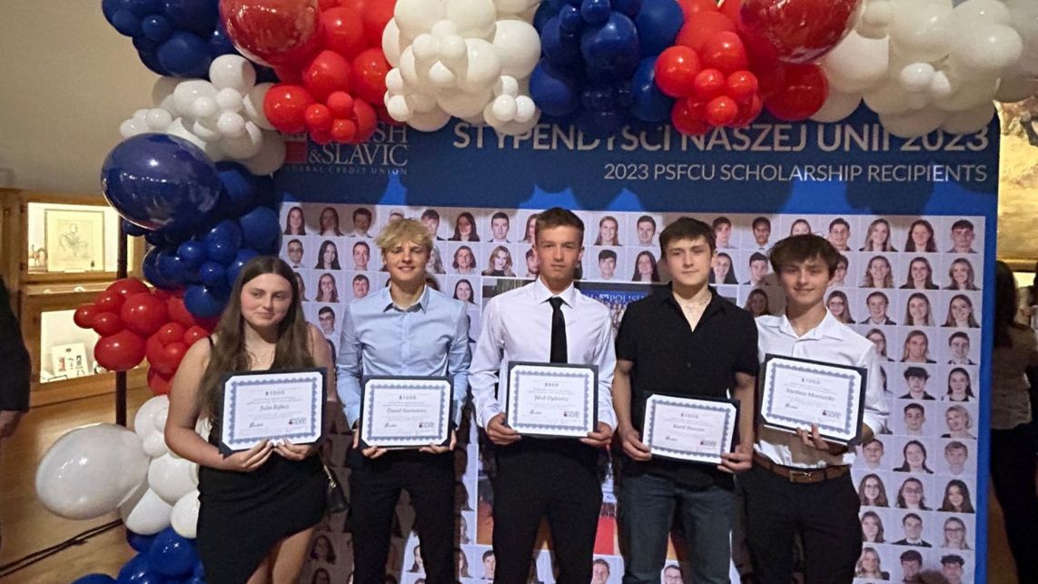 USA: Tegoroczne stypendia PSFCU rozdane, fot. Krystyna Skoczeń